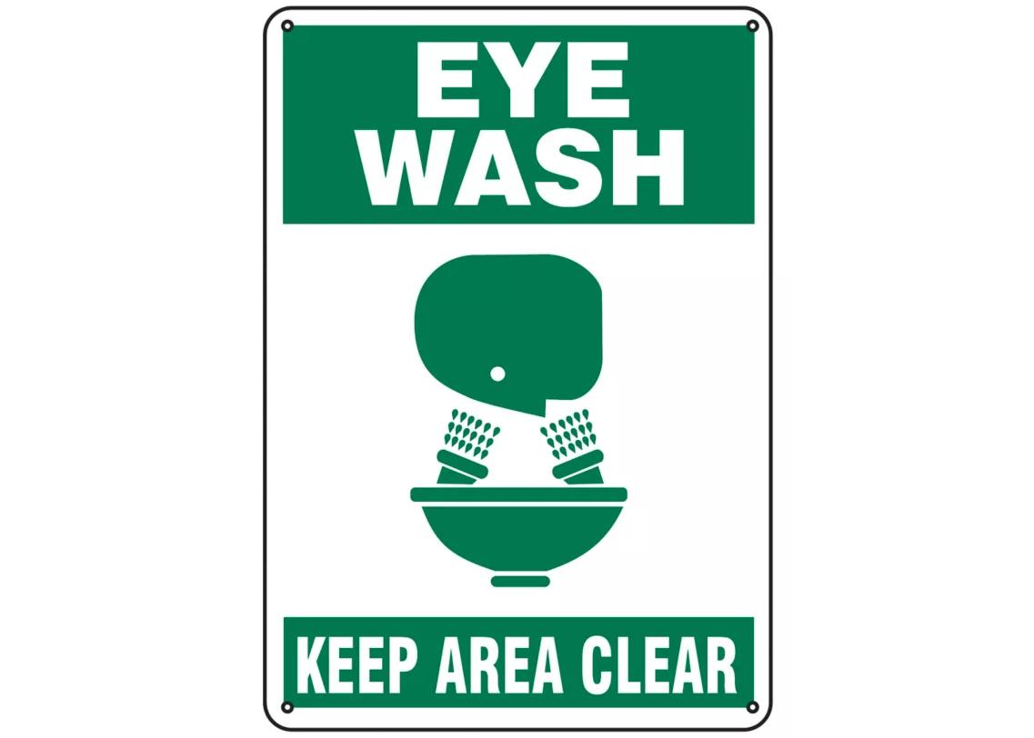 Tennier - "Eye Wash" Decals - 3 1/2 x 5