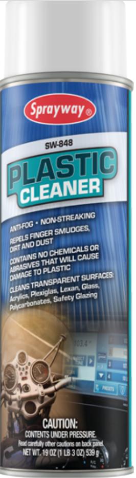 Tennier - Featured Product - Tennier Plastic, Plexiglass and Acrylic Cleaner (Aerosol)