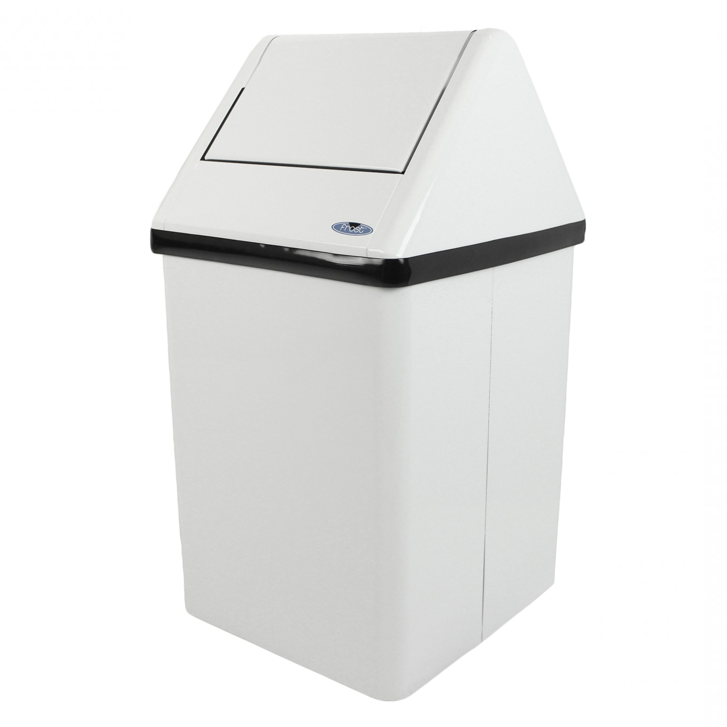 Tennier - 24 Gallon Free Standing Swing Top Waste Receptacle