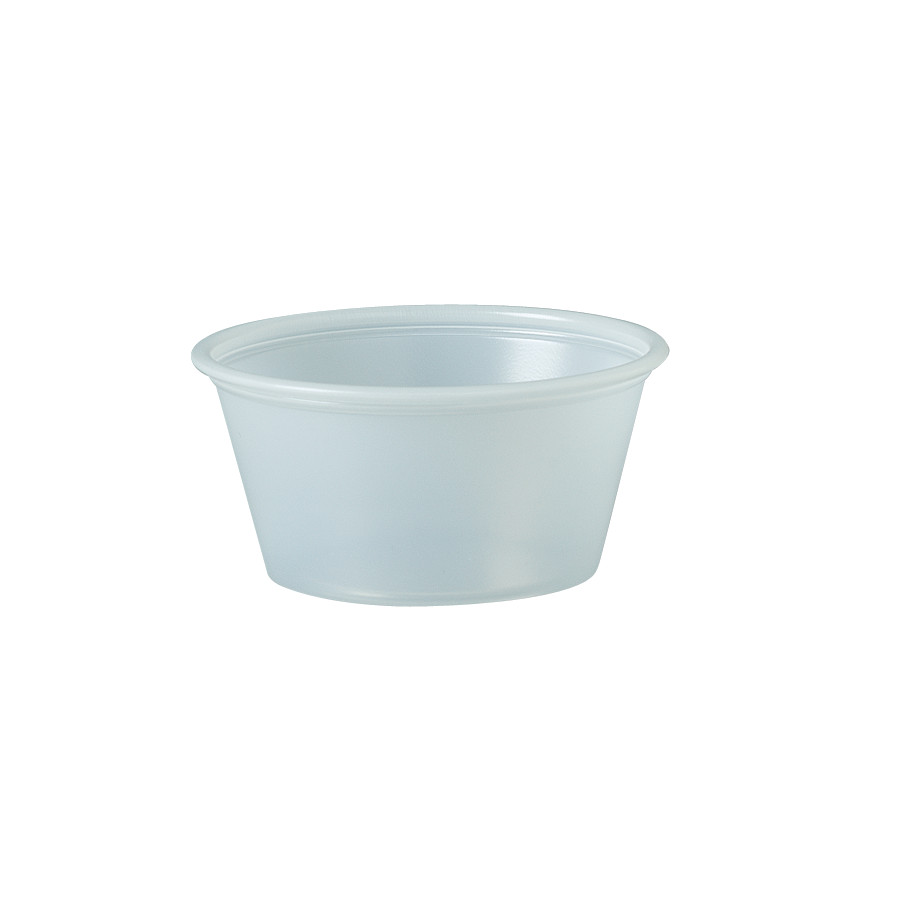 Tennier - 2 oz. Translucent Plastic Portion Cup