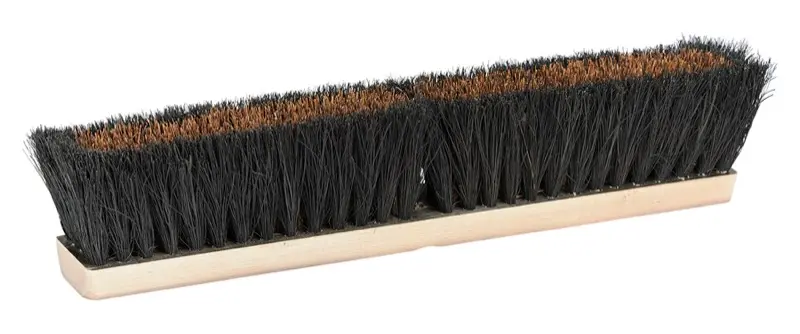 Tennier - 18" Horsehair and Palmyra Push Broom