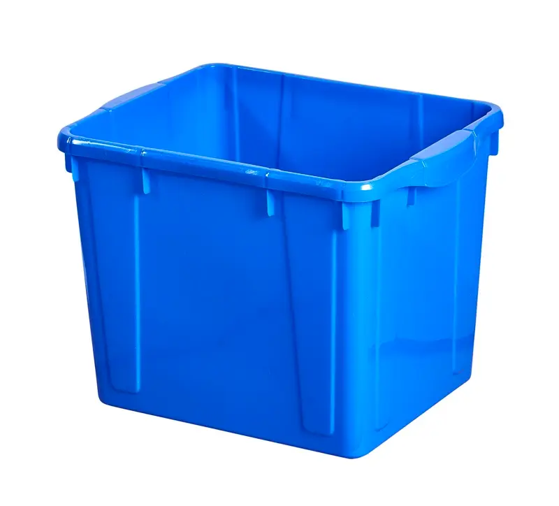 Tennier - 16 Gallon Curbside Recycle Bin 48.26cmx39.3X39.3/19"x15.5"x15.5"