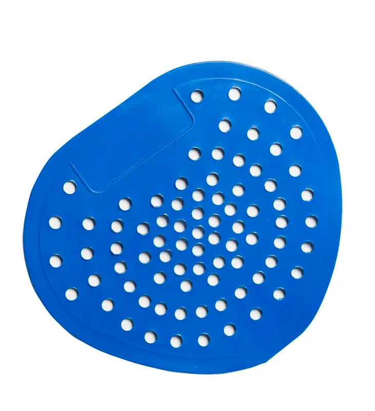 Tennier - Blue Vinyl Flat Urinal Screen - Bubble Gum