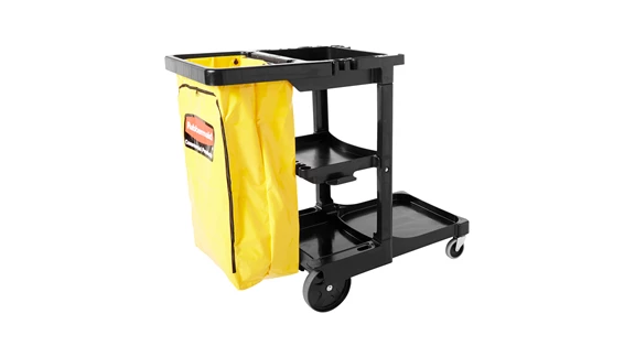 Tennier - Janitorial Cleaning Cart - Traditional