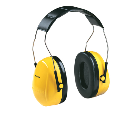 Tennier - 3M™ Peltor™ Optime™ 98 Over The-Head Earmuff Yellow