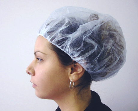 Tennier - 21" Blue Bouffant Cap