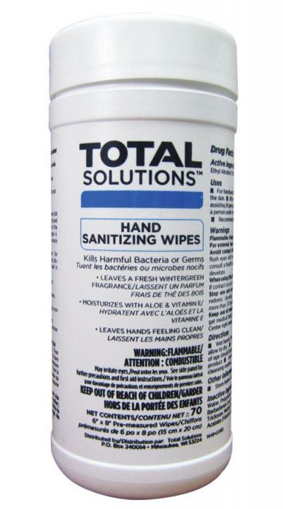 Tennier - Hand Sanitizing Wipes