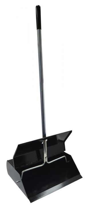 Tennier - Deluxe Hooded Metal Lobby Dust Pan