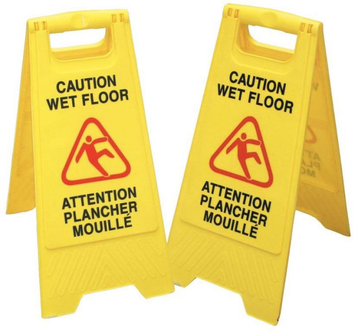 Tennier - Featured Product - Caution Wet Floor Safety Sign