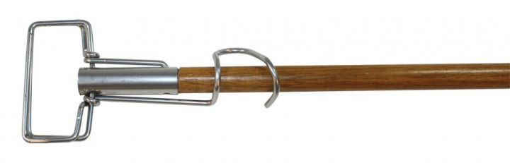 Tennier - Spring Grip Wood Mop Handle