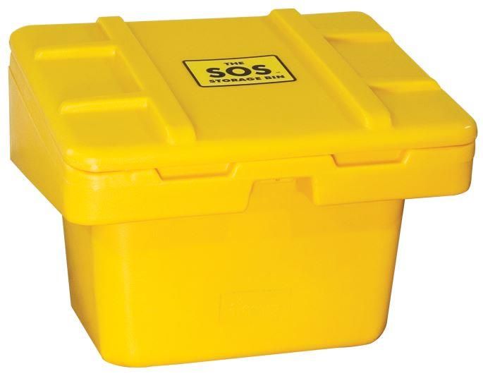 Tennier - SOS 5.5 cu ft Storage Bin, Yellow