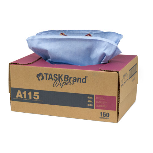 Tennier - TASKBRAND A115, Creped, Interfold, Twintote