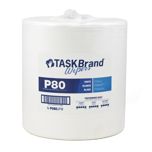 Tennier - 12" x 12" TASKBRAND P80 PD Hydrospun, Jumbo Roll