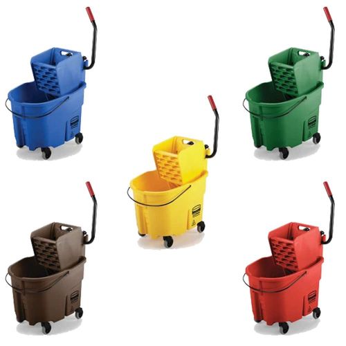 Tennier - WAVEBRAKE® 35 QT Side Press Bucket and Wringer