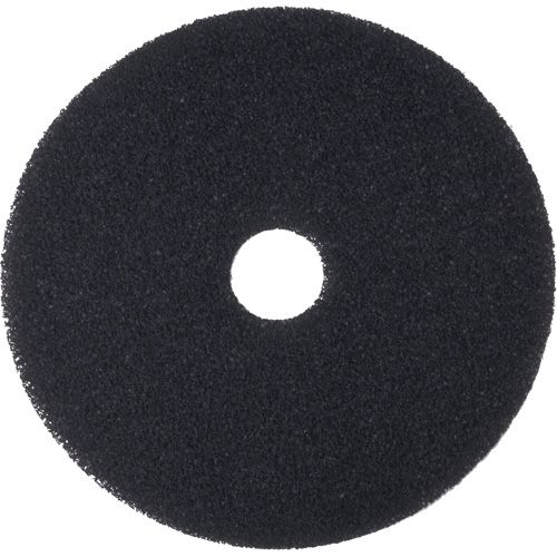 Tennier - 11" Black Floor Pad - Heavy Duty Stripping