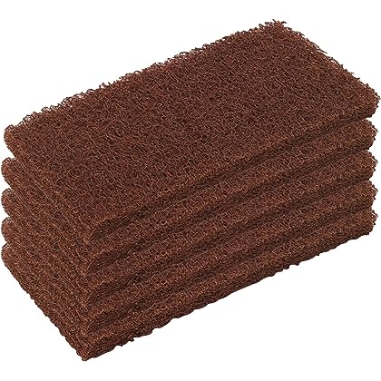 Tennier - Scrubmaster Stripping Pad 6" x 9" Brown