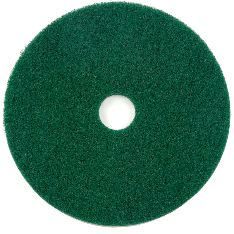 Tennier - 16" Green Floor Pad - Wet, Heavy Duty Scrubbing