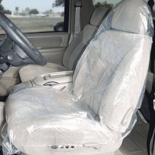 Tennier - 32" x 56" Clear Auto Seat Covers