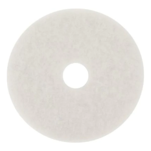 Tennier - 13" White Floor Pad - Dry / Mist Polishing