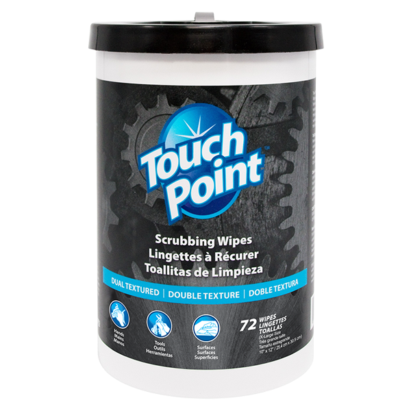 Tennier - Certainty Touch Point Heavy Duty Scrubbing Wipes (72 Count)