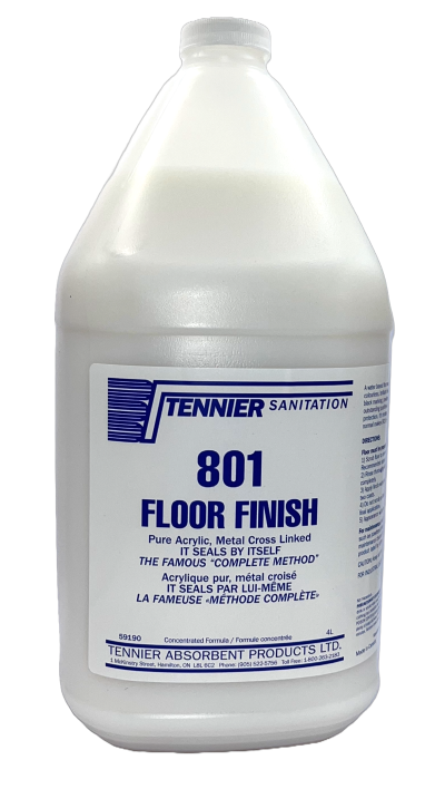 Tennier - Tennier #801 Acrylic Floor Finish - 18% - 4 L