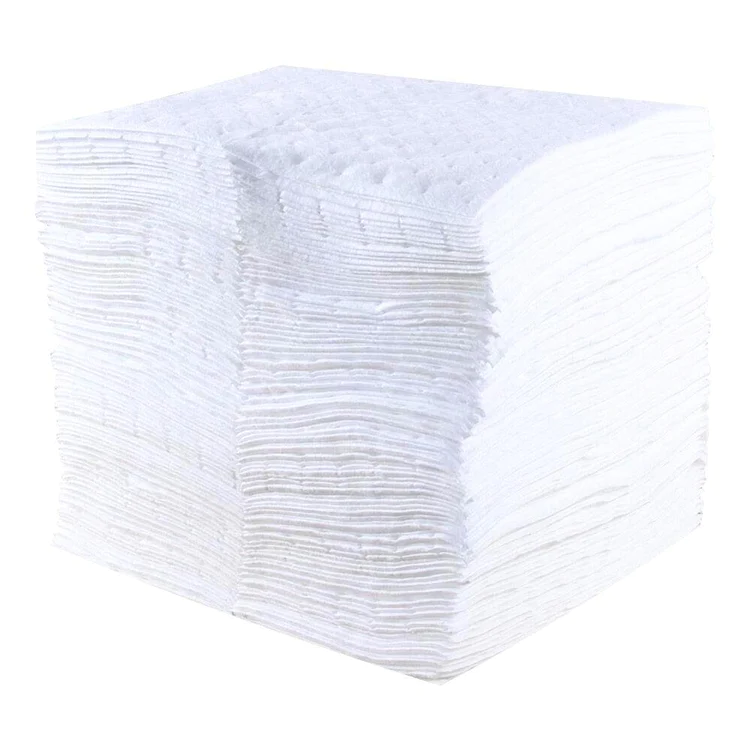 Tennier - 15"x 18" Oil Only Single-Ply Sorbent Pads (200 ct)