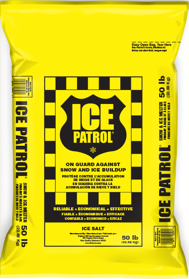 Tennier - Kissner Ice Patrol - Ice Salt - 50lb Bag