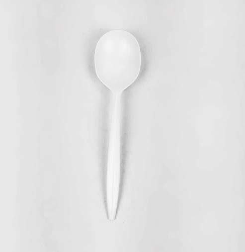 Tennier - White Medium Soup Spoon