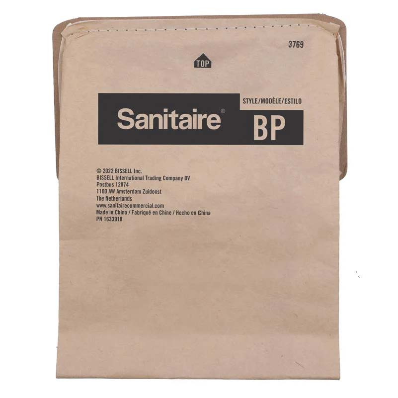 Tennier - Sanitaire Cordless Back Pack Style Paper Bags