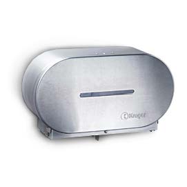 Tennier - Mini-Max JBT Stainless Steel Toilet Tissue Dispenser