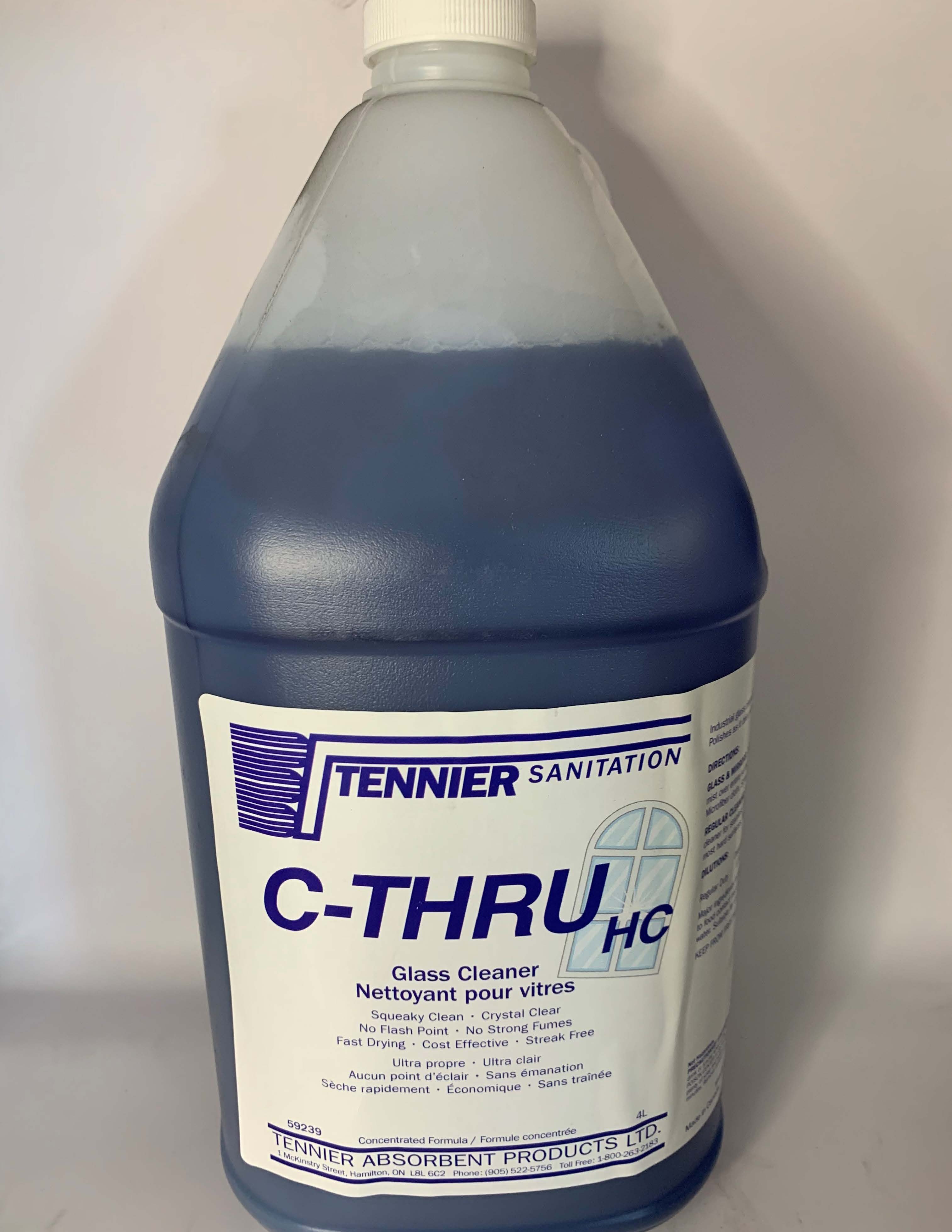 Tennier - Tennier C-Thru HC Metered Window Cleaner - 4L