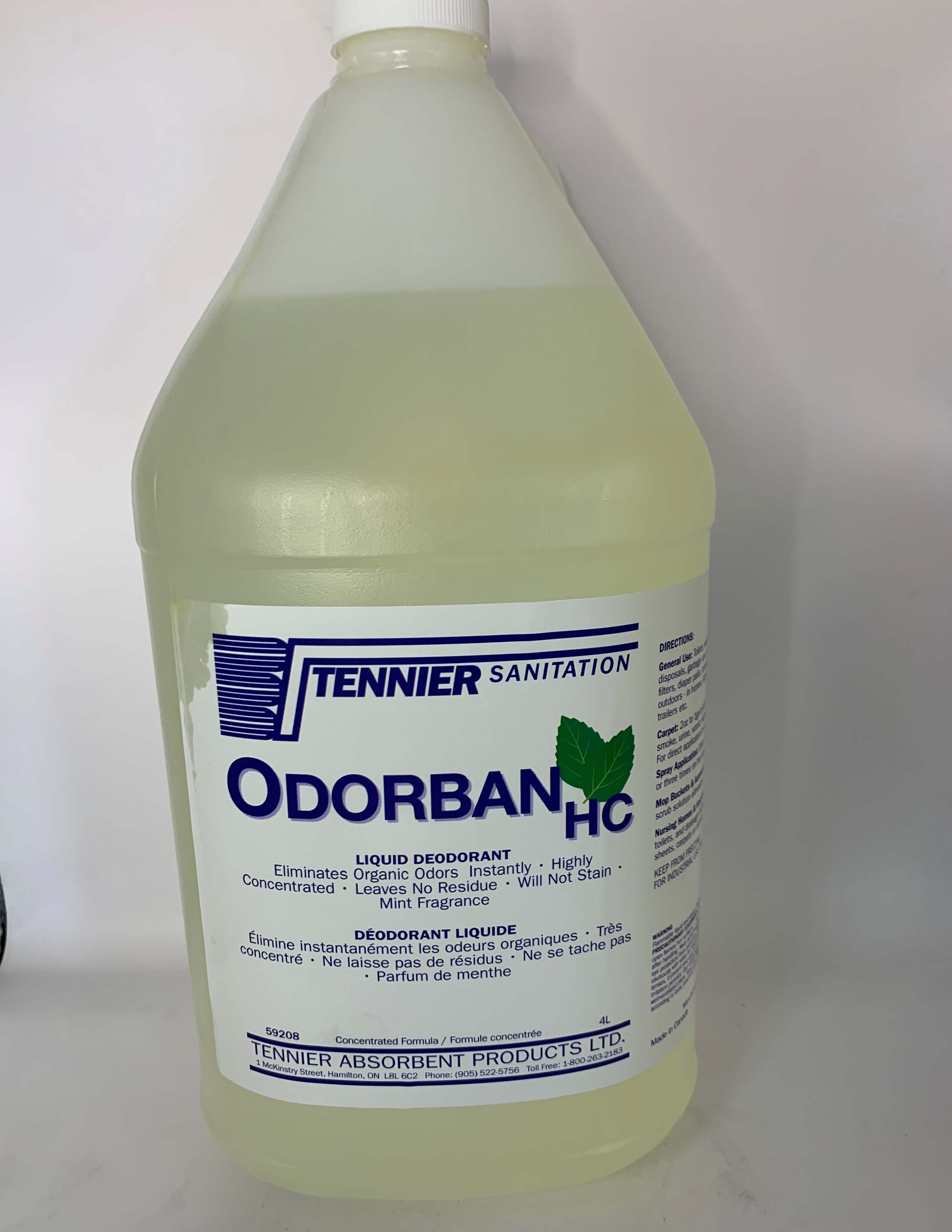 Tennier - Tennier Odorban HC Metered Odor Counteractant - 4L