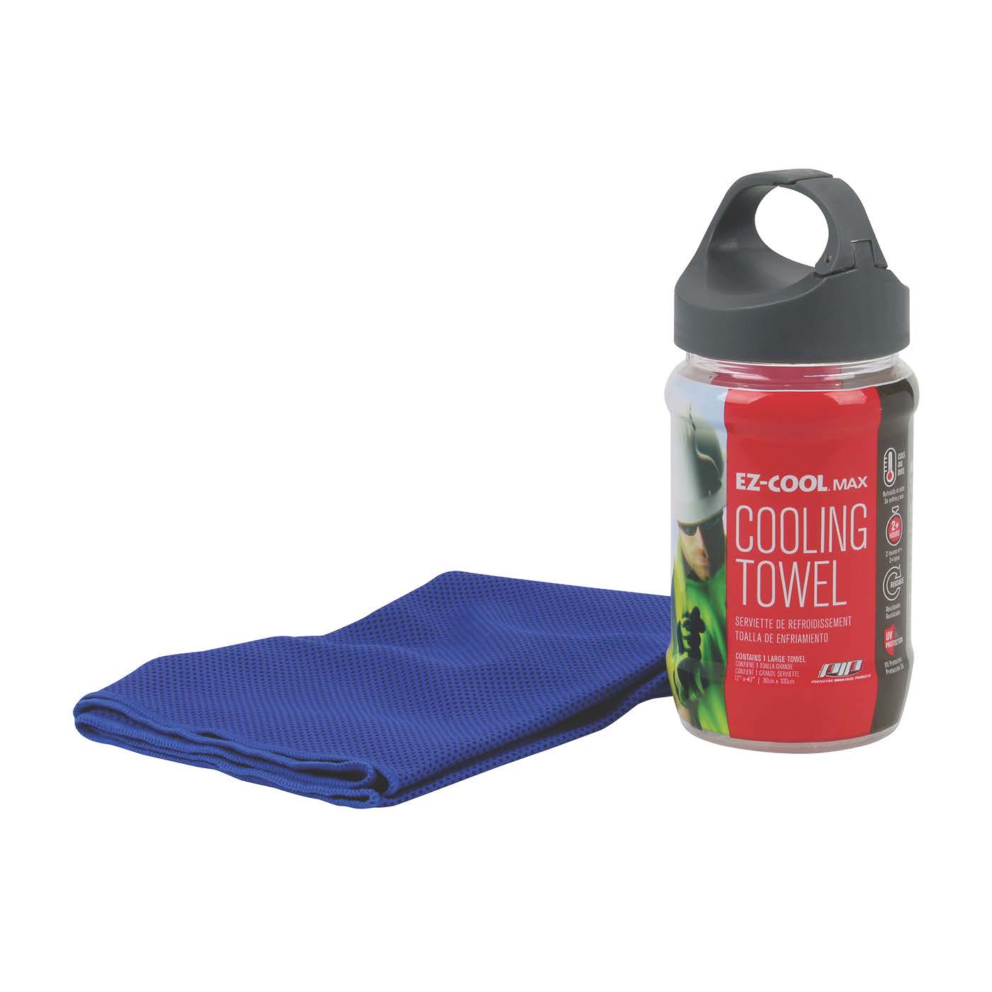 Tennier - EZ-Cool® Max Evaporative Cooling Towel - Blue