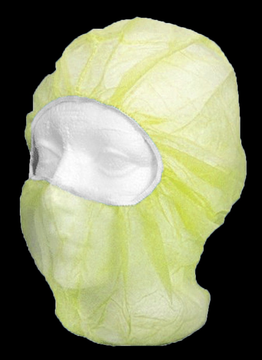 Tennier - Yellow Polypropylene Balaclava 20gsm (L)