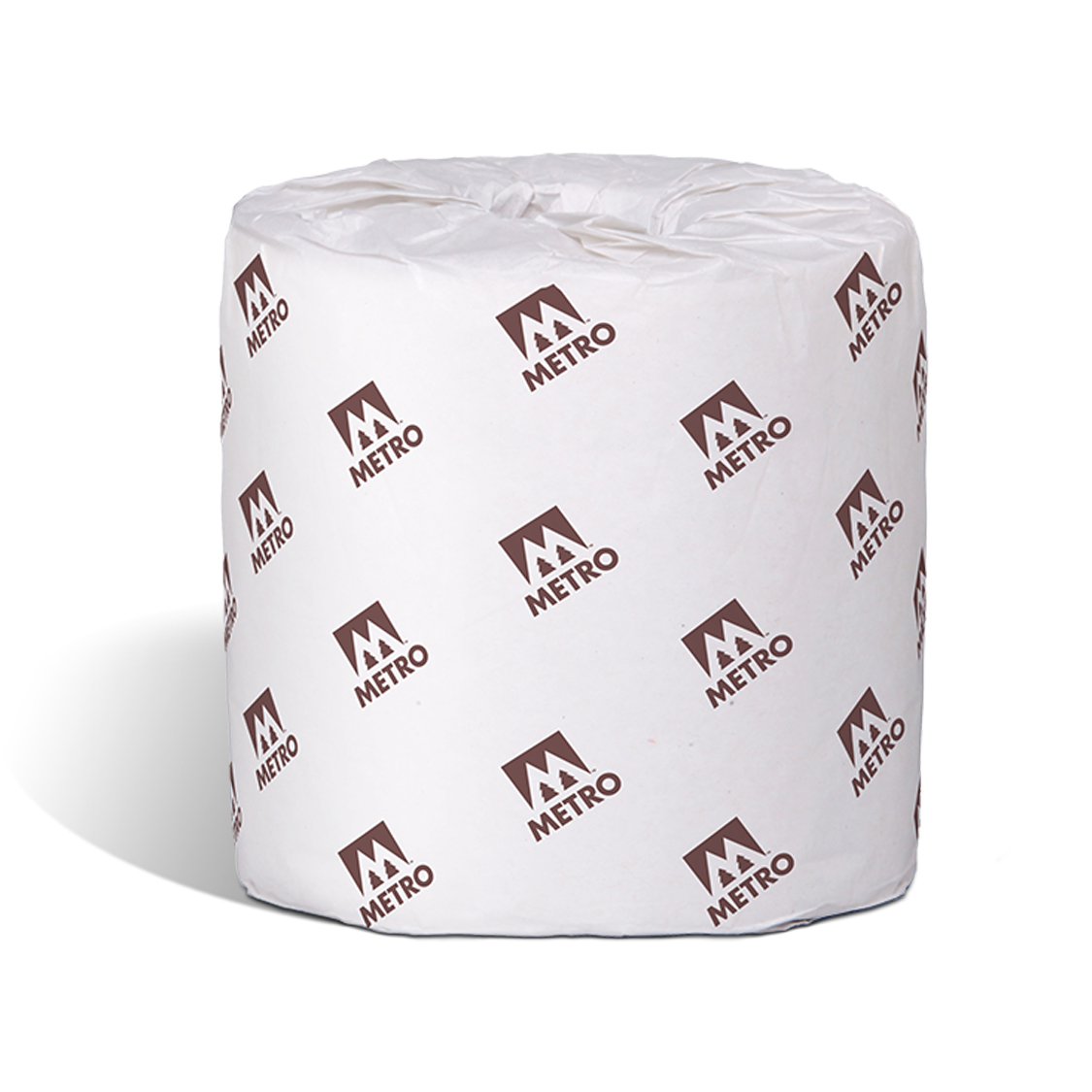 Tennier - 2-Ply Individually Wrapped Household Bathroom Tissue 500 Sheets/Roll, 48 Rolls per case