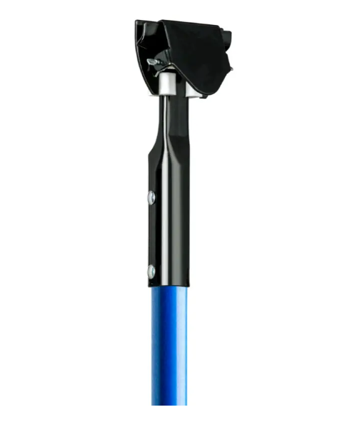 Tennier - 60" Snapper Dust Mop  Fiberglass Handle - Blue