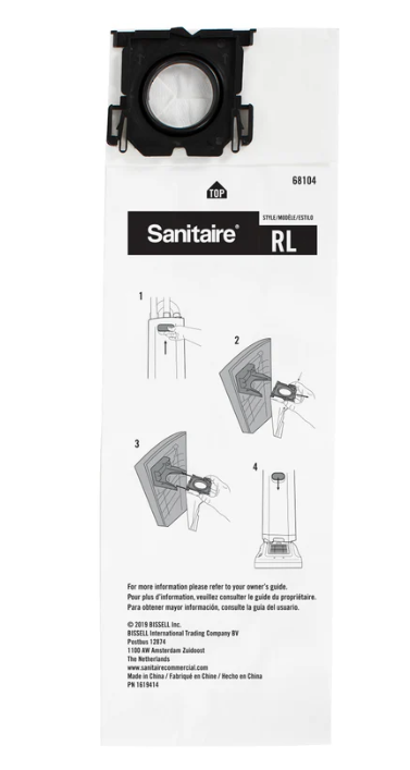 Tennier - Replacement Paper Bag for Sanitaire EON® QuietClean® Hepa Upright Vacuum