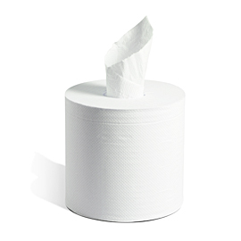 Tennier - Centre Pull Towel, 2-Ply 12" sheets (6 Rolls/Case)