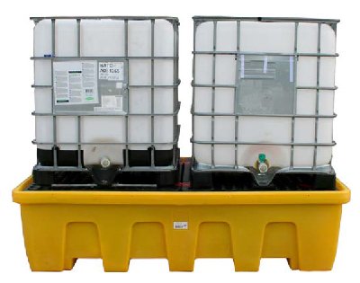 Tennier - Double IBC Spill Pallet