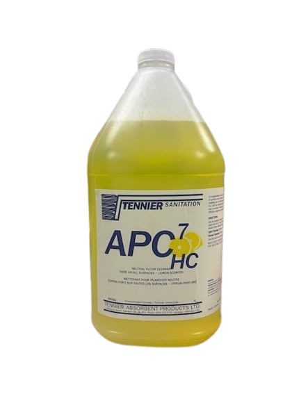 Tennier - Tennier APC 7 HC Metered Neutral Lemon All Purpose Cleaner - 4L