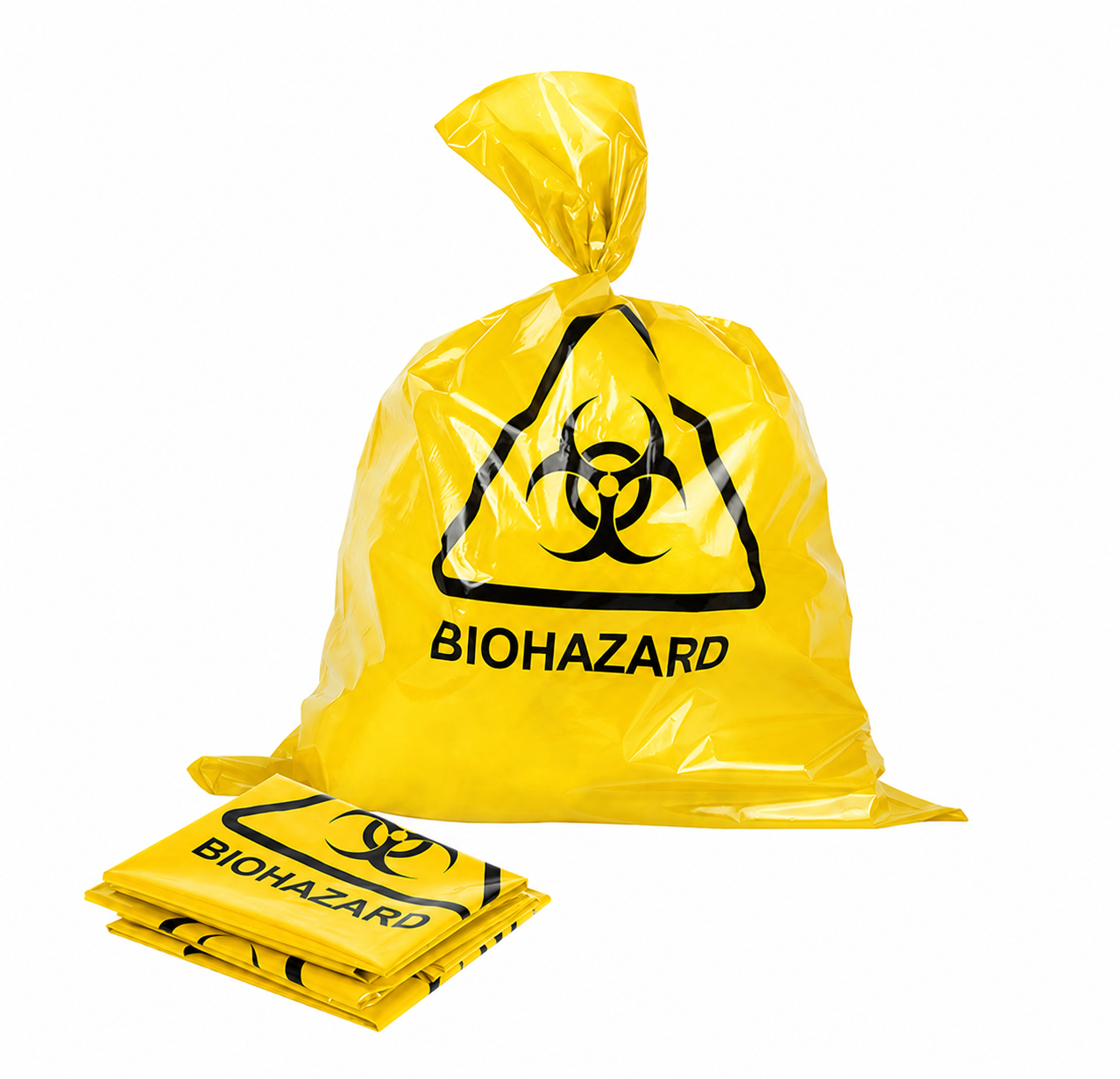 Tennier - Featured Product - 20" x 24 x 4MIL Yellow Opaque Polybags (250/ROLL)