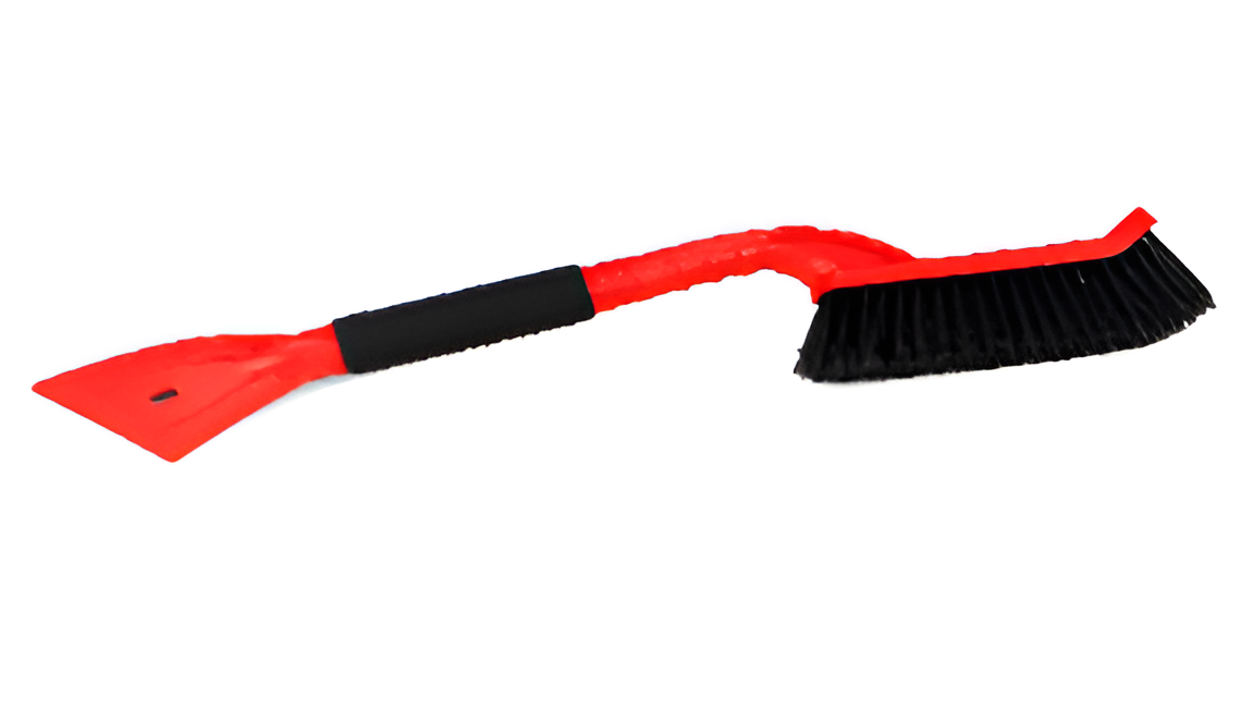 Tennier - Featured Product - 25”/64cm Plastic Snow Brush with Ice Scraper